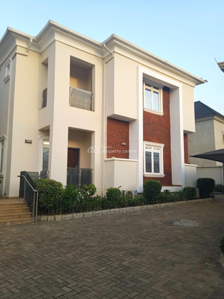 Elite Styled 7 Bedroom Diplomatic Residence, By Next Mall, Kado, Abuja, Semi-detached Duplex for Rent