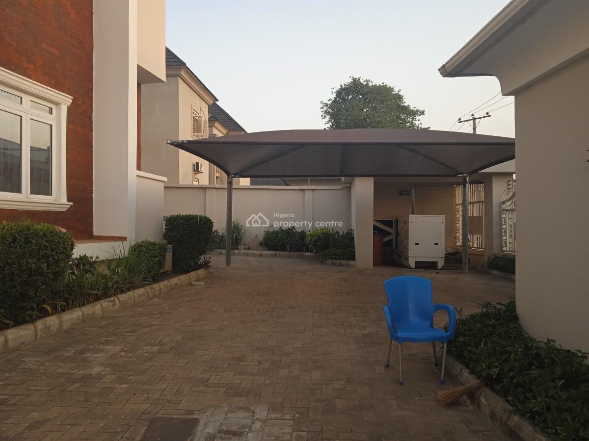Elite Styled 7 Bedroom Diplomatic Residence, By Next Mall, Kado, Abuja, Semi-detached Duplex for Rent