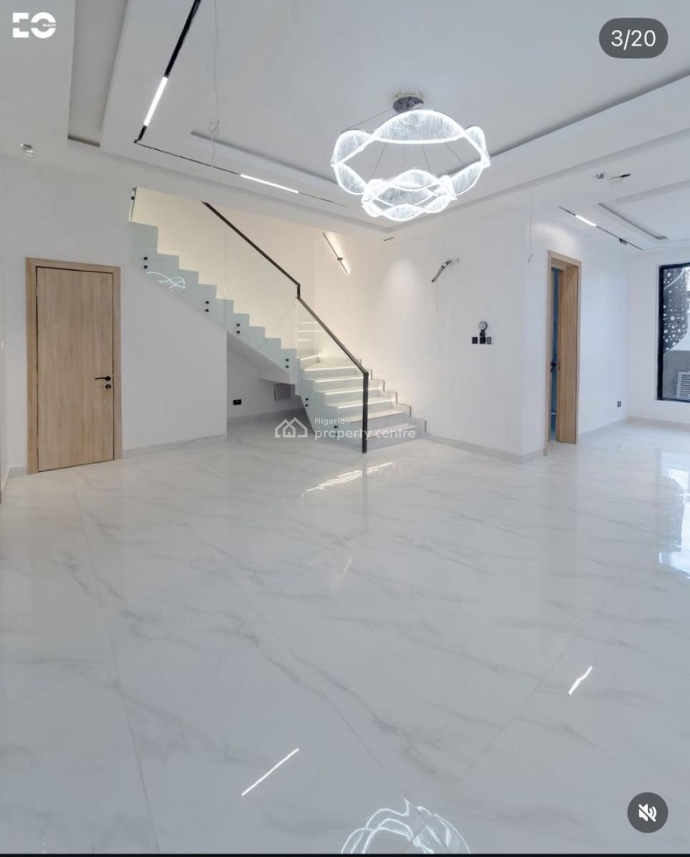 Elegant 4 Bedrooms Terraced Duplex with Bq, Off Omorinre Johnson, Lekki Phase 1, Lekki, Lagos, Terraced Duplex for Sale