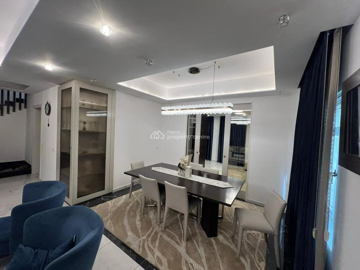 Luxury Furnished 5 Bedroom Duplex with Bq, Western Foreshore Estate, Osapa, Lekki, Lagos, Detached Duplex for Sale