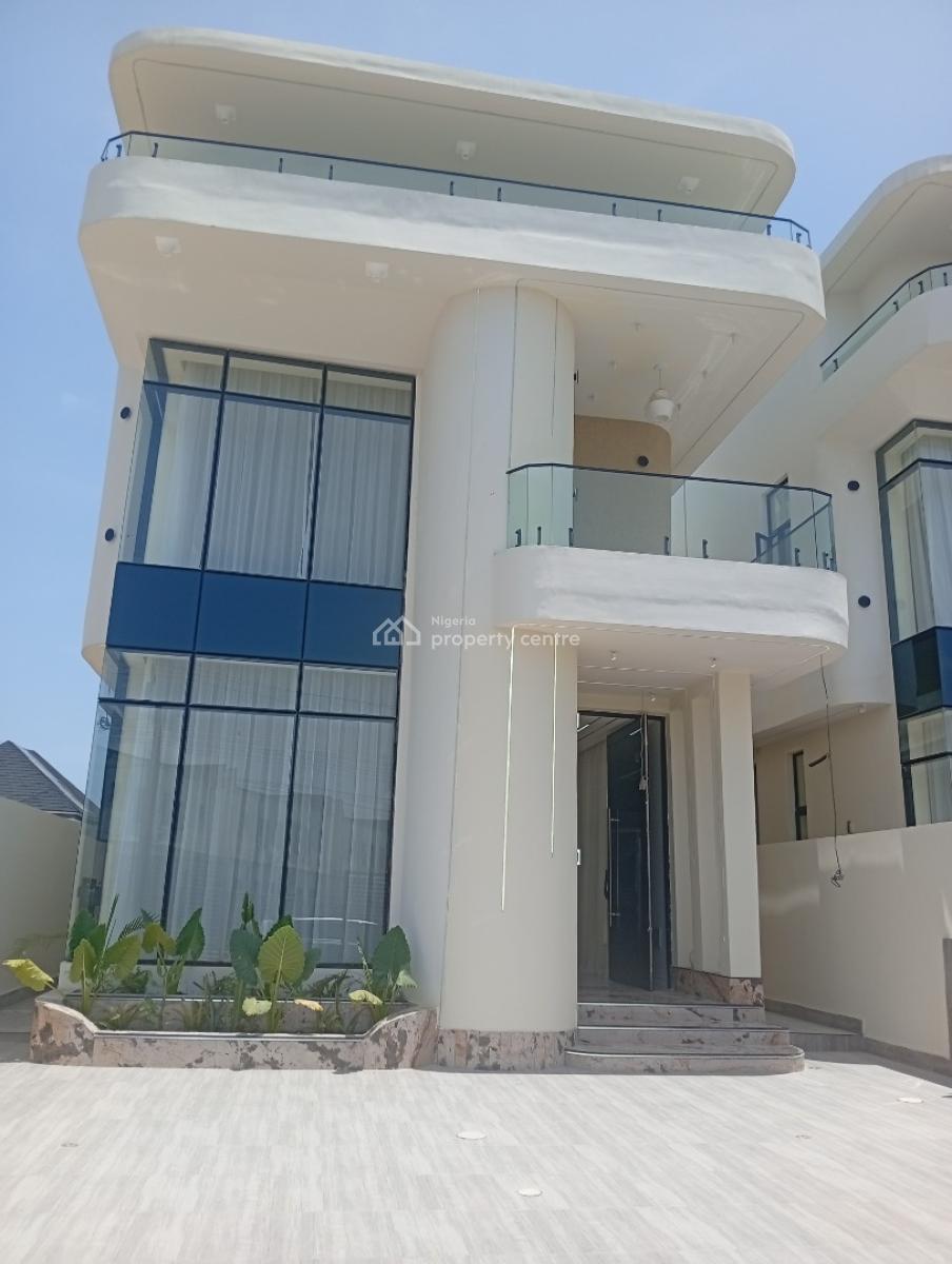 Brand New Luxury 4 Bedroom Detached House with a Room Bq, Off Orchid Road, Chevron, By 2nd Toll Gate., Lekki, Lagos, Detached Duplex for Sale