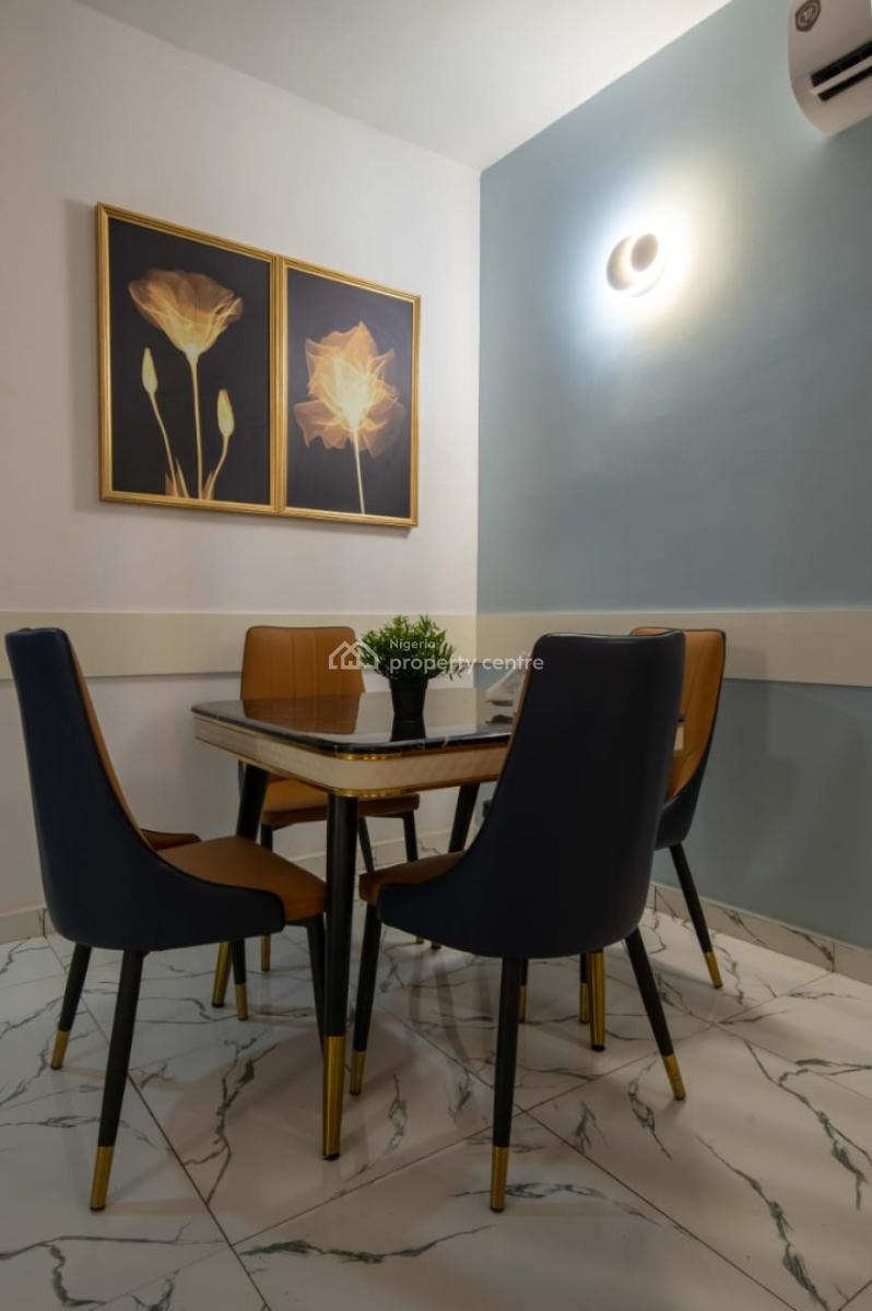 Fully Furnished Terrace of 4 Bedrooms and Bq, Guzape District, Abuja, Terraced Duplex for Rent