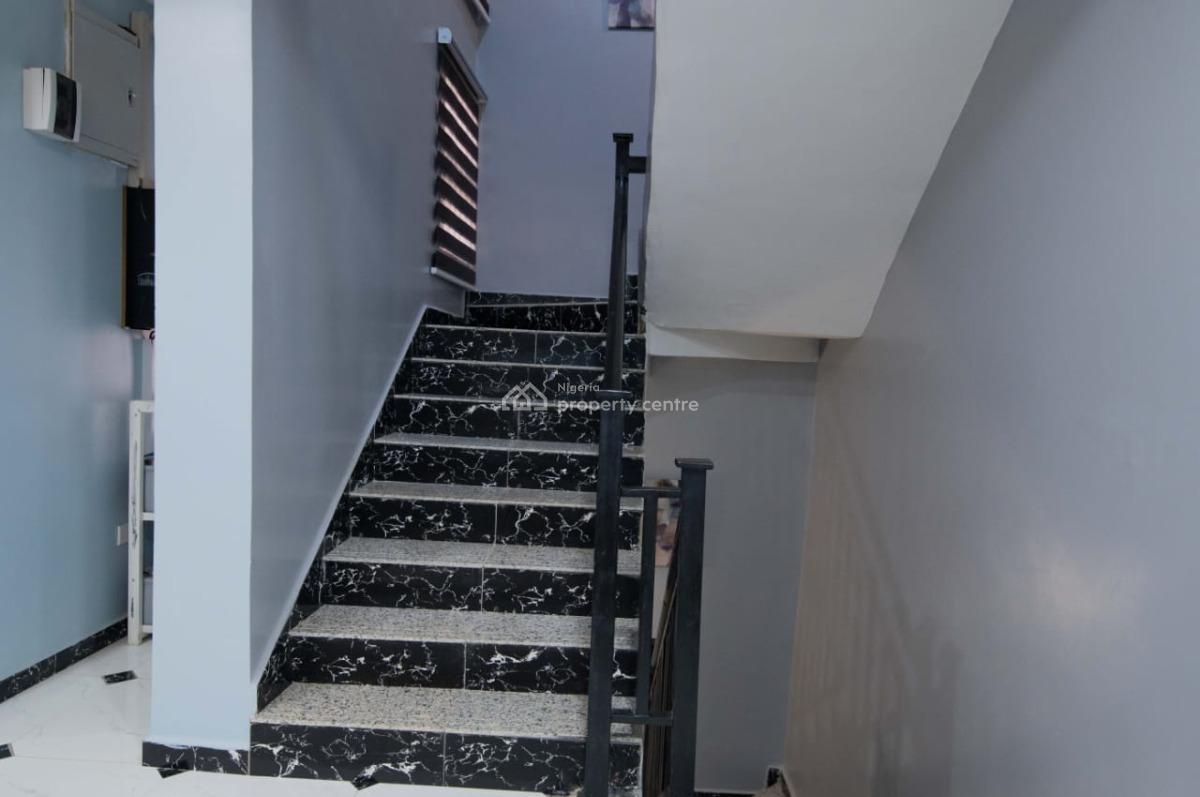 Fully Furnished Terrace of 4 Bedrooms and Bq, Guzape District, Abuja, Terraced Duplex for Rent