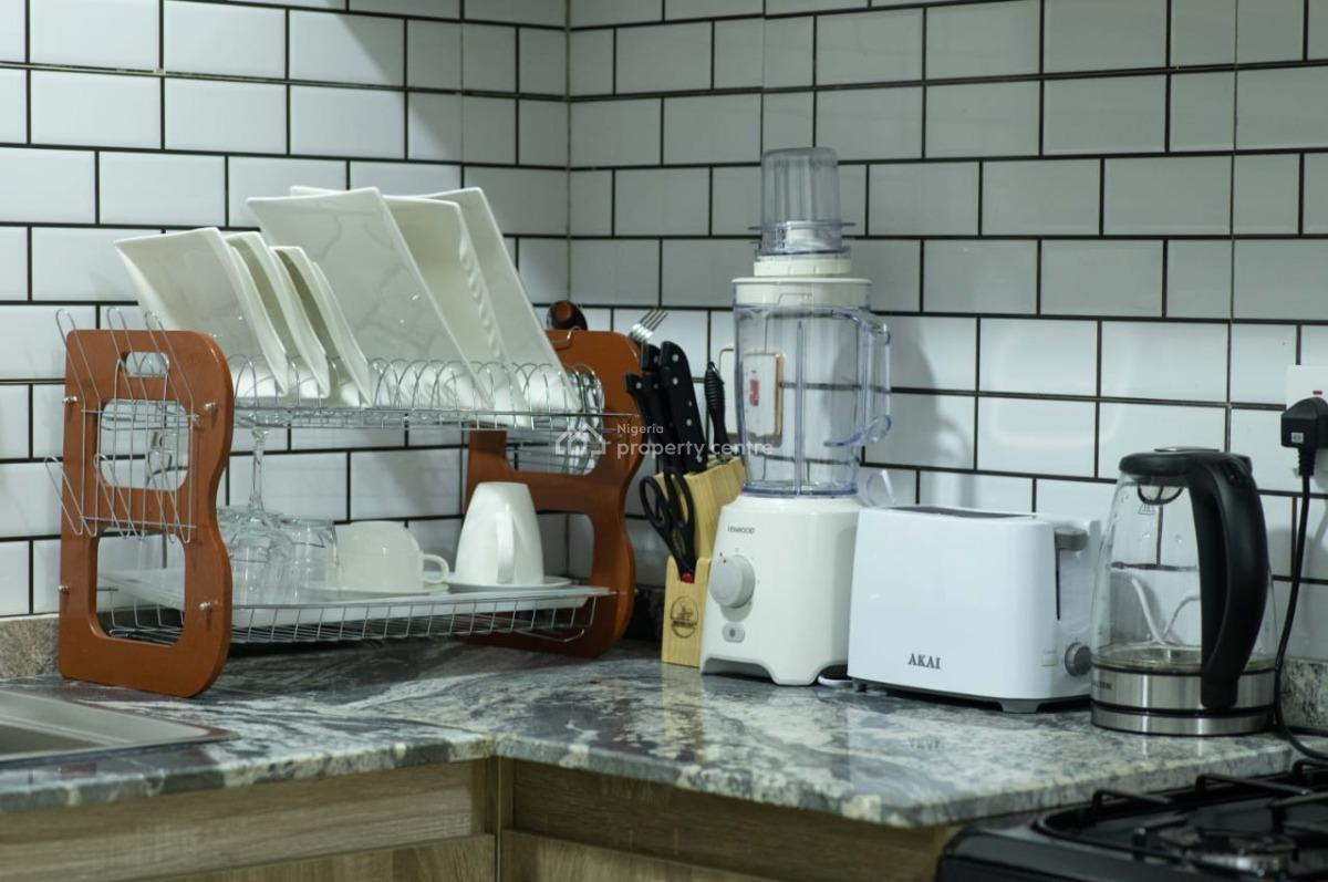 Fully Furnished Terrace of 4 Bedrooms and Bq, Guzape District, Abuja, Terraced Duplex for Rent