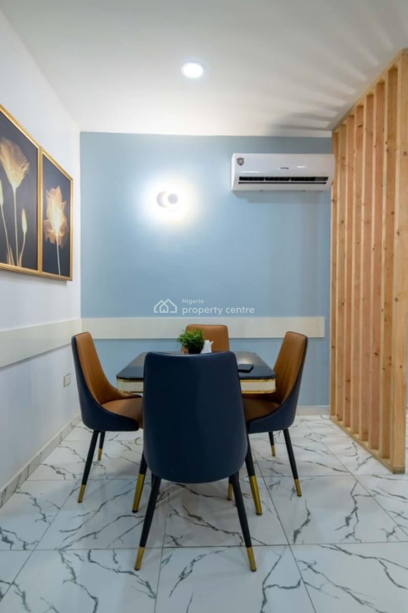 Fully Furnished Terrace of 4 Bedrooms and Bq, Guzape District, Abuja, Terraced Duplex for Rent