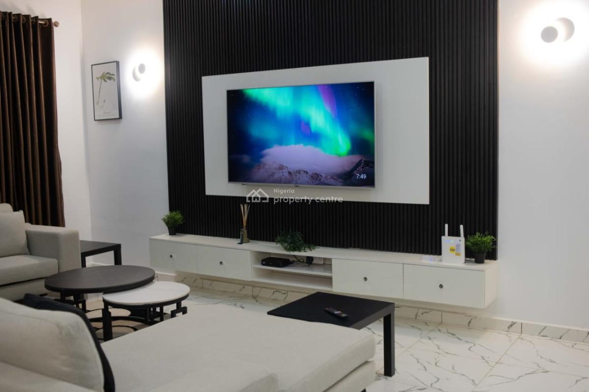 Fully Furnished Terrace of 4 Bedrooms and Bq, Guzape District, Abuja, Terraced Duplex for Rent