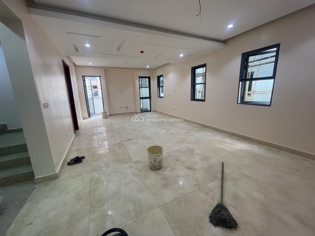 Exquisitely Finished 4 Bedroom Townhouse with a Room Bq, Ilupeju, Lagos, Terraced Duplex for Sale