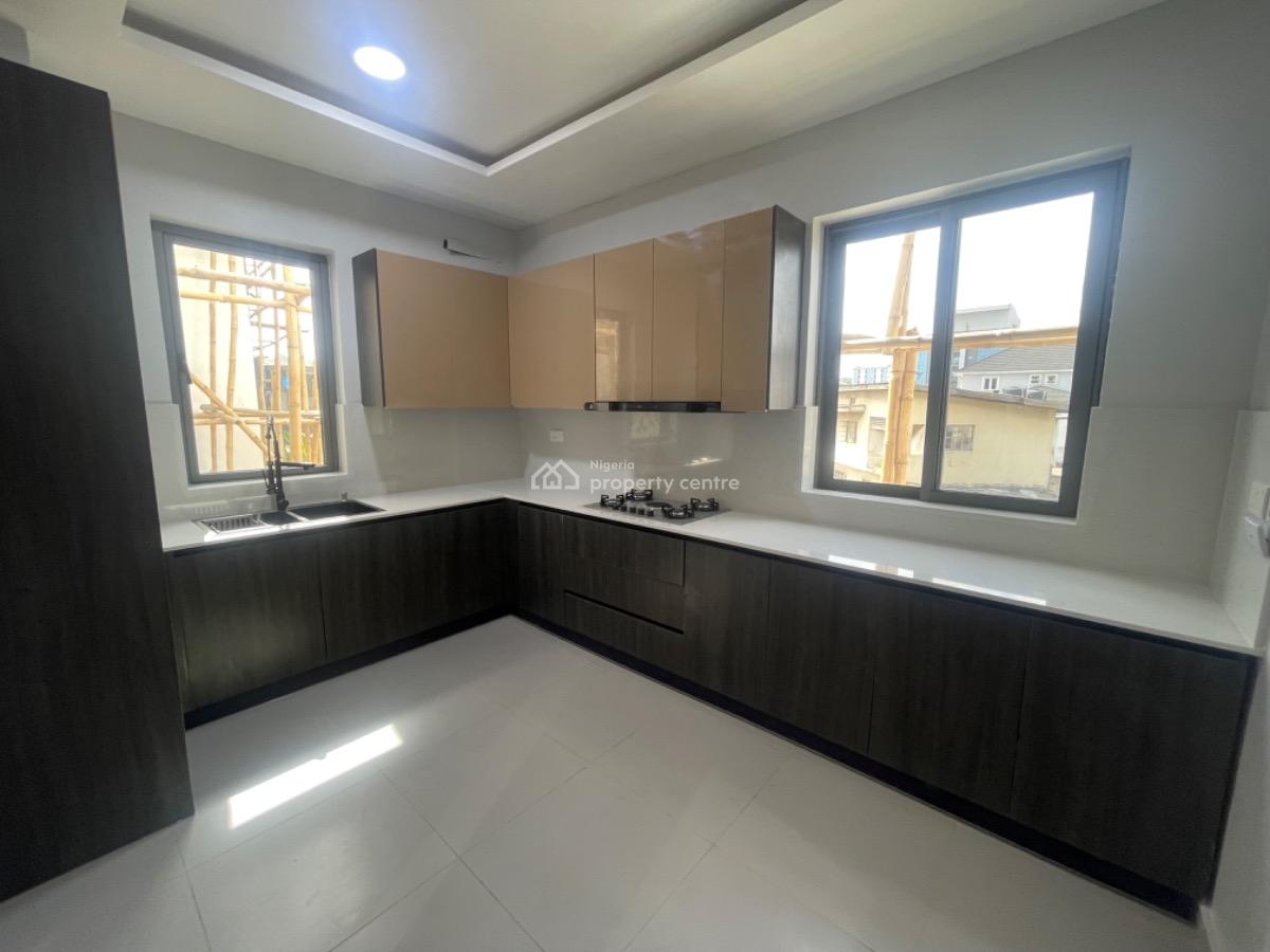 Exquisitely Finished 4 Bedroom Townhouse with a Room Bq, Ilupeju, Lagos, Terraced Duplex for Sale