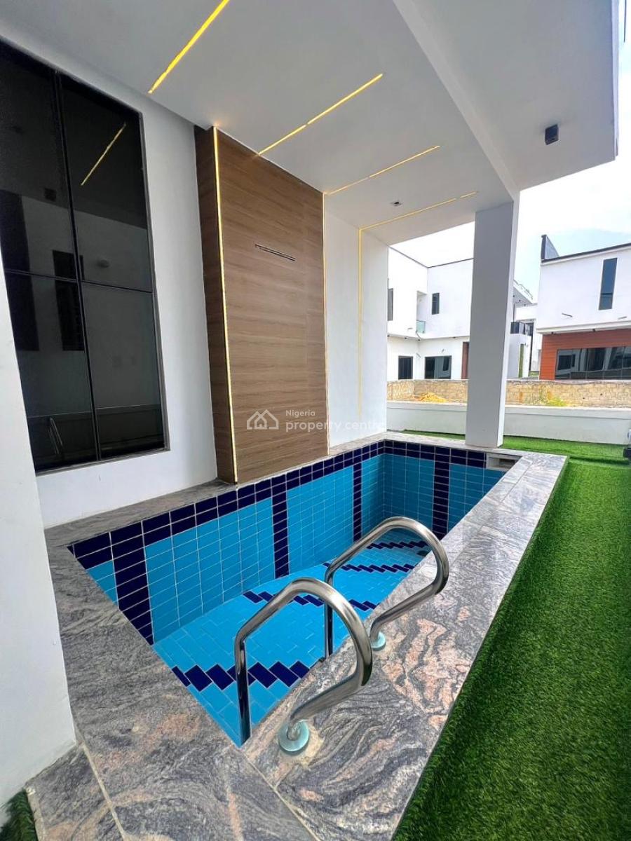 5 Bedrooms Fully Detached House + Bq & Swimming Pool, Conservation Center, Lekki, Lagos, Detached Duplex for Sale