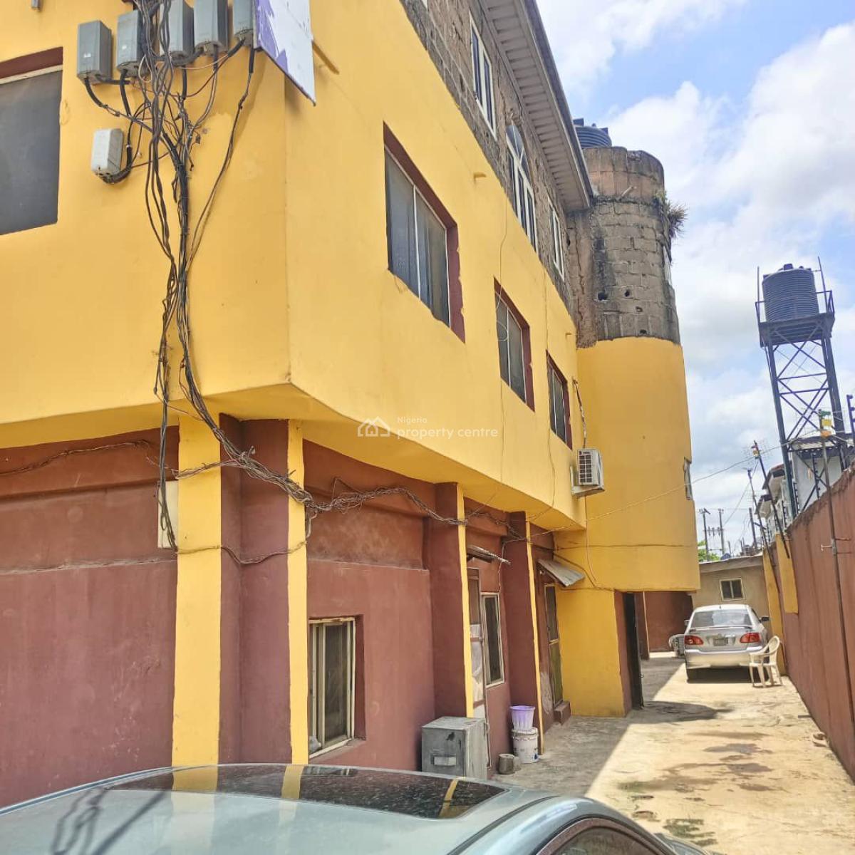 Solid and Spacious Two Storey Building, Off Oniways Road Close to Pen Cenima, Dopemu, Agege, Lagos, House for Sale