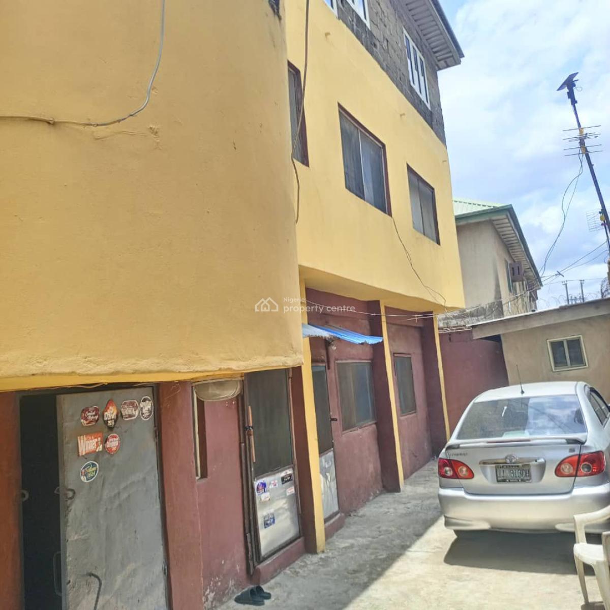 Solid and Spacious Two Storey Building, Off Oniways Road Close to Pen Cenima, Dopemu, Agege, Lagos, House for Sale