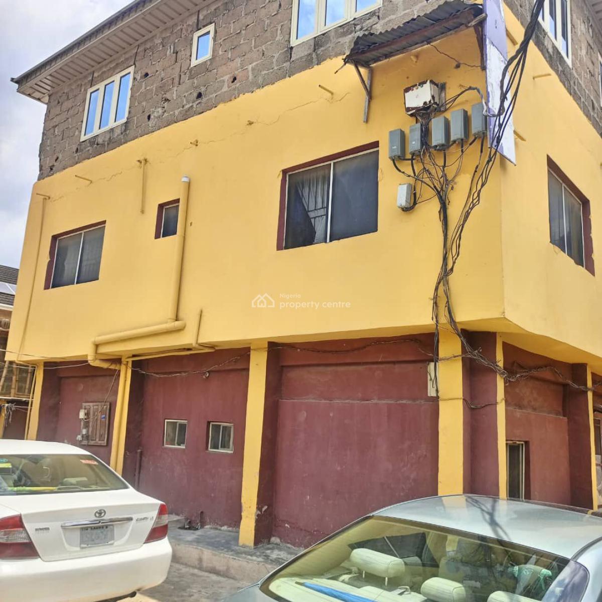 Solid and Spacious Two Storey Building, Off Oniways Road Close to Pen Cenima, Dopemu, Agege, Lagos, House for Sale