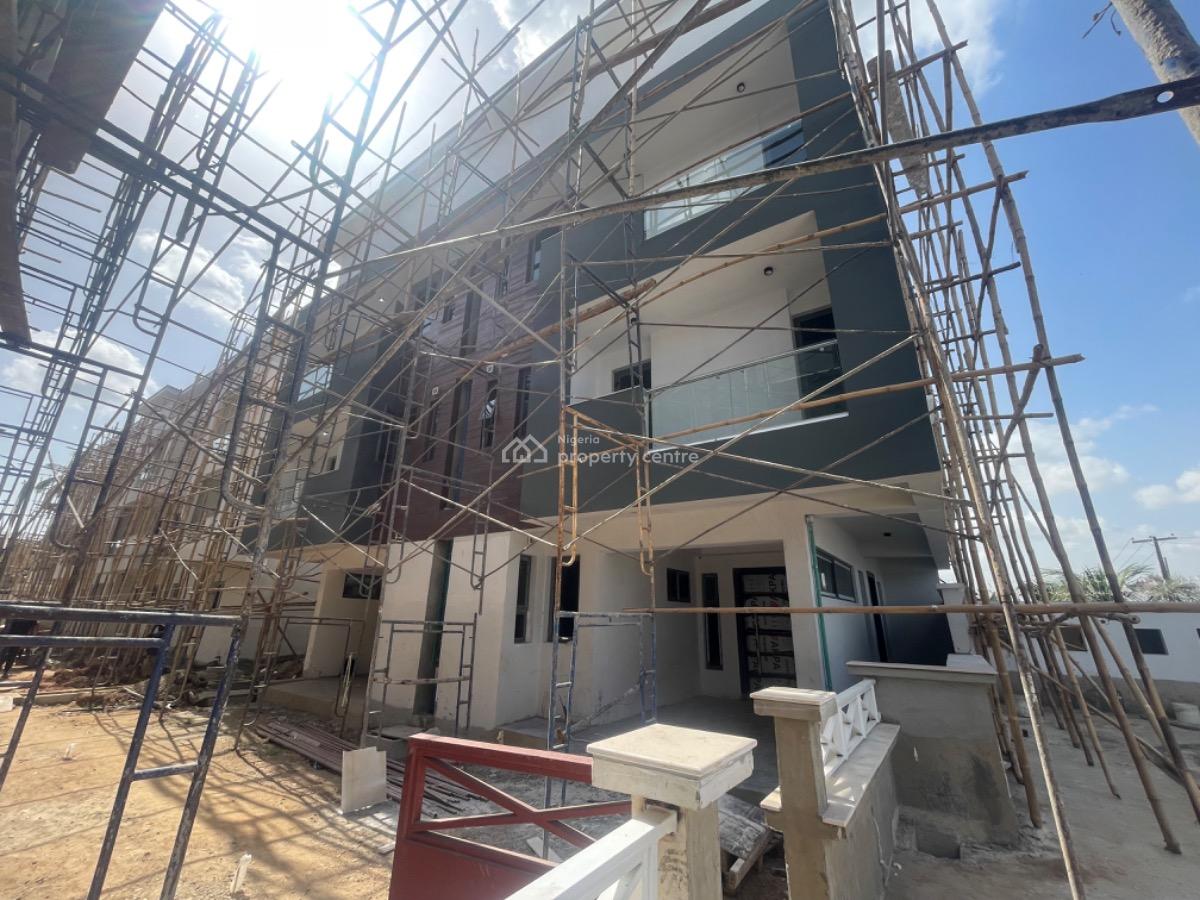 Luxury 4 Bedroom Townhouse with a Room Bq, Ilupeju, Lagos, Terraced Duplex for Rent