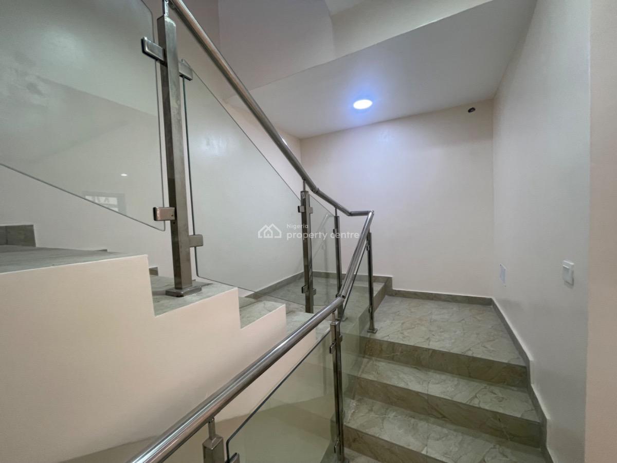 Luxury 4 Bedroom Townhouse with a Room Bq, Ilupeju, Lagos, Terraced Duplex for Rent