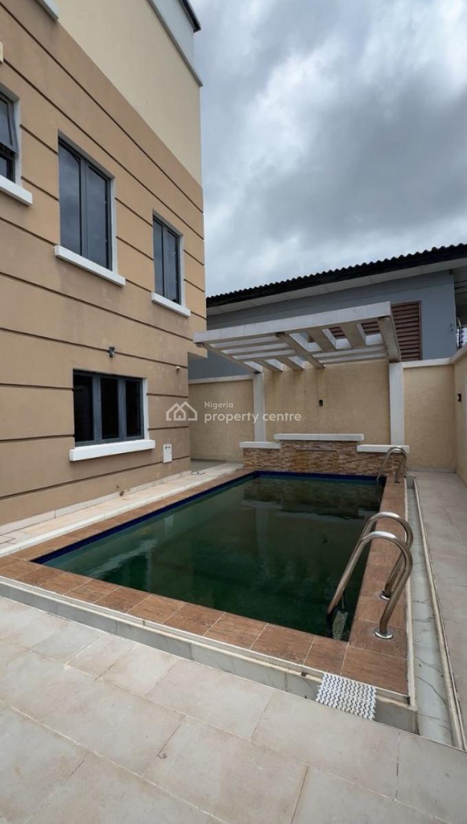 Magnificently Built 5 Bedroom Fully Detached Duplex with Bq, Magnificently Designed Home with Cinema, Pool, Bq, Terrace, Driveway, Omole Phase 1, Ikeja, Lagos, Detached Duplex for Sale