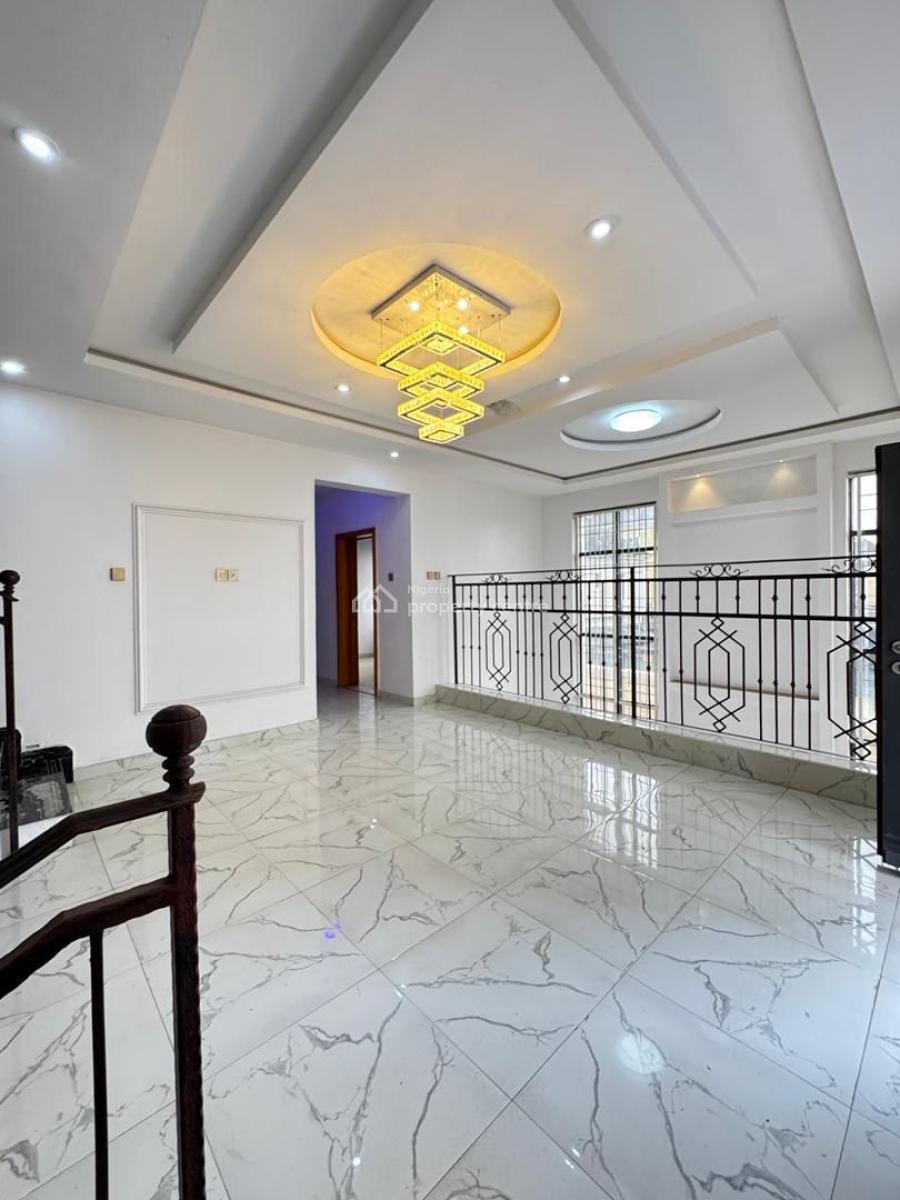 Magnificently Built 5 Bedroom Fully Detached Duplex with Bq, Magnificently Designed Home with Cinema, Pool, Bq, Terrace, Driveway, Omole Phase 1, Ikeja, Lagos, Detached Duplex for Sale