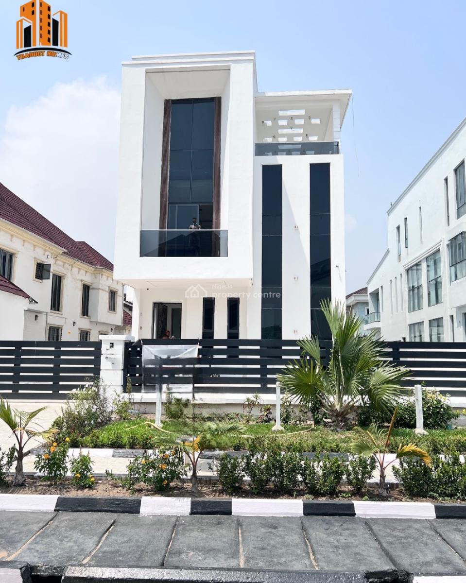 5 Bedroom Fully Detached Duplex, Pinnock, Osapa, Lekki, Lagos, Detached Duplex for Sale