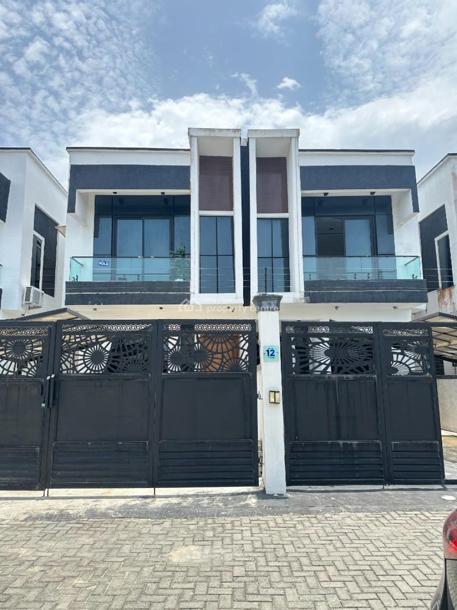 Luxury 4 Bedroom Semi Detached Duplex, Orchid Road, Lekki, Lagos, Semi-detached Duplex for Sale