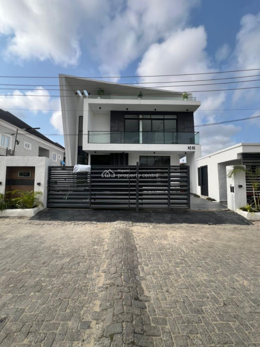Gorgeous 5bedroom Duplex with a Bq Nd a Pool in a Serene Environ, Ajah, Lagos, Detached Duplex for Sale