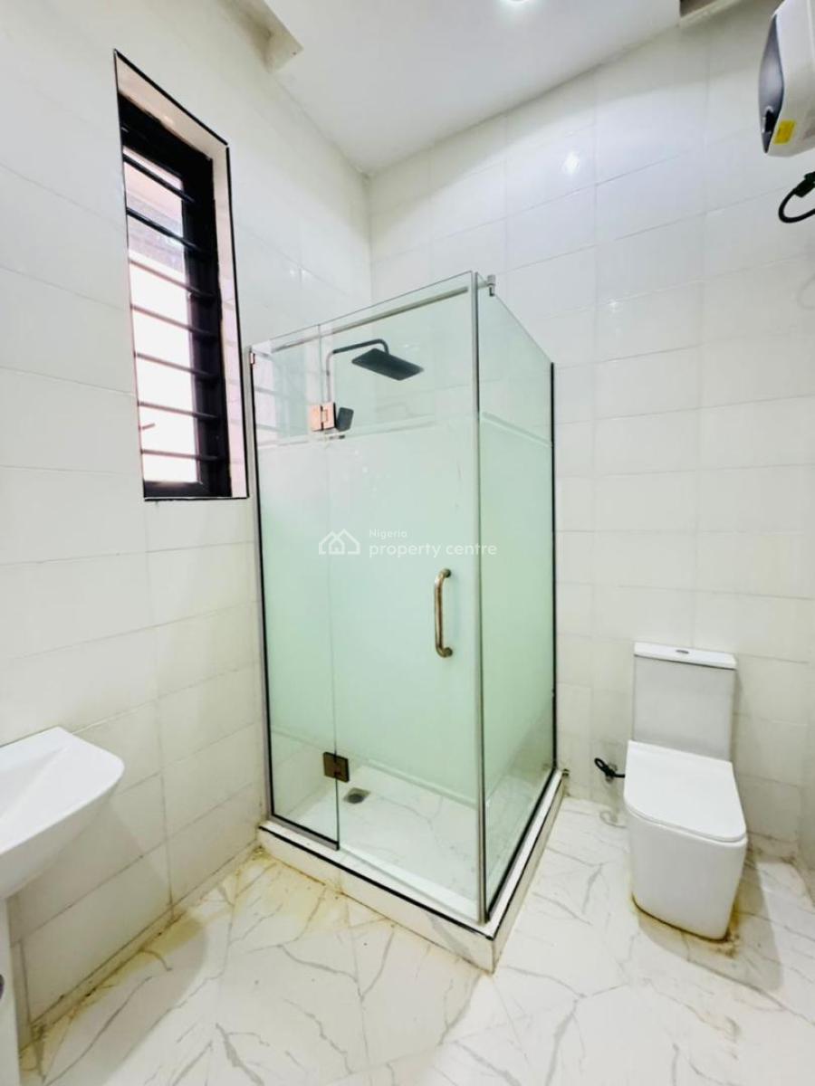 Newly Built 4 Bedroom Terrace with a Room Bq, Lafiaji, Lekki, Lagos, House for Rent