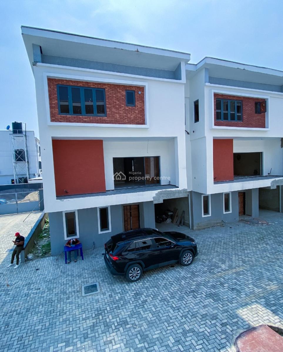 Brand New 4-bedroom Terrace House, Off Freedom Way, Ikate, Lekki, Lagos, Terraced Duplex for Sale