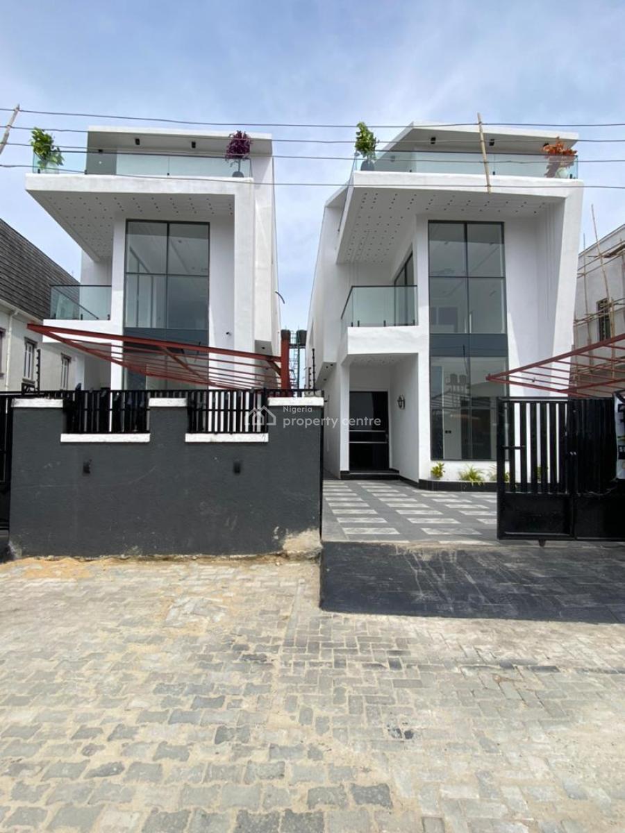 Enormous 5 Bedroom Duplex with a Bq and a Pool, Ajah, Lagos, House for Sale