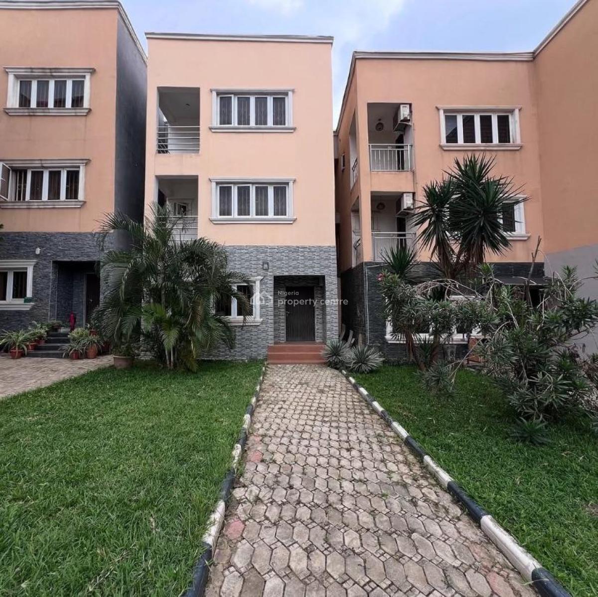 Neatly Finished 4 Bedroom Terrace Duplex with Bq, Life Camp, Abuja, Terraced Duplex for Sale
