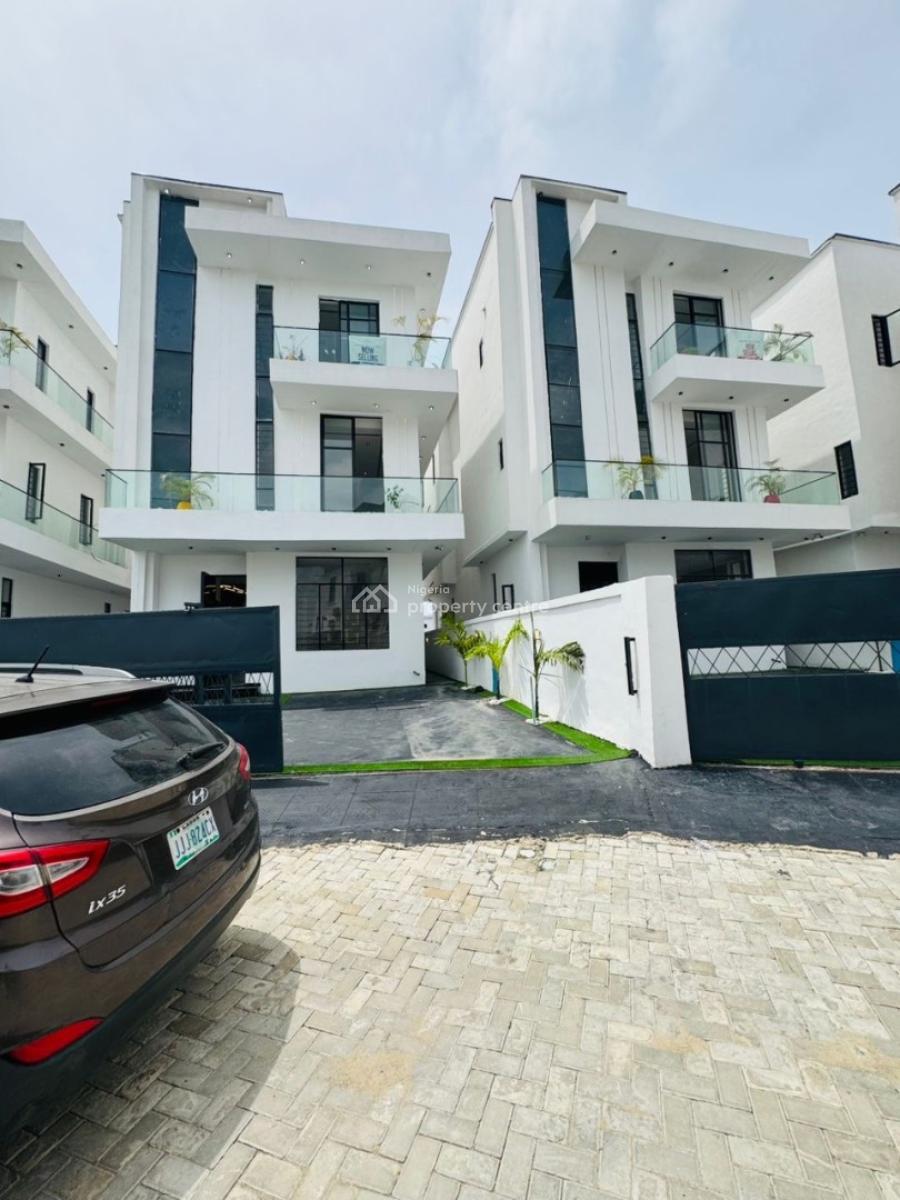 Luxuriously Built 5 Bedroom Fully Detached Duplex with Bq and Pool, Orchid, Lekki, Lagos, Detached Duplex for Sale