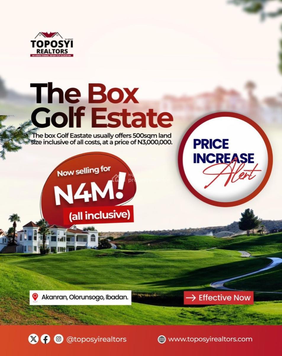 Residential Plots of Land, Olorunsogo, Akanran, Ona Ara, Oyo, Residential Land for Sale