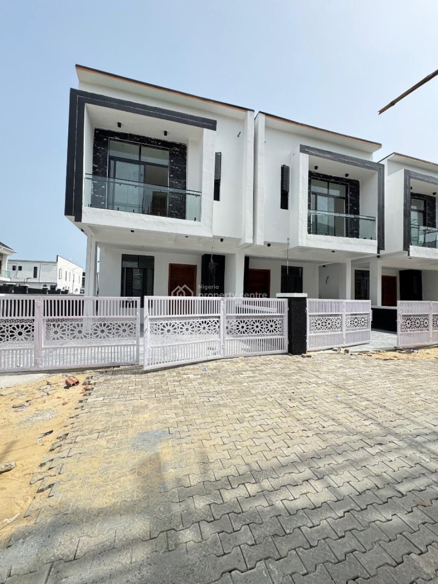 4bed Semi Detached Duplex with Bq, Ikota, Lekki, Lagos, Semi-detached Duplex for Sale