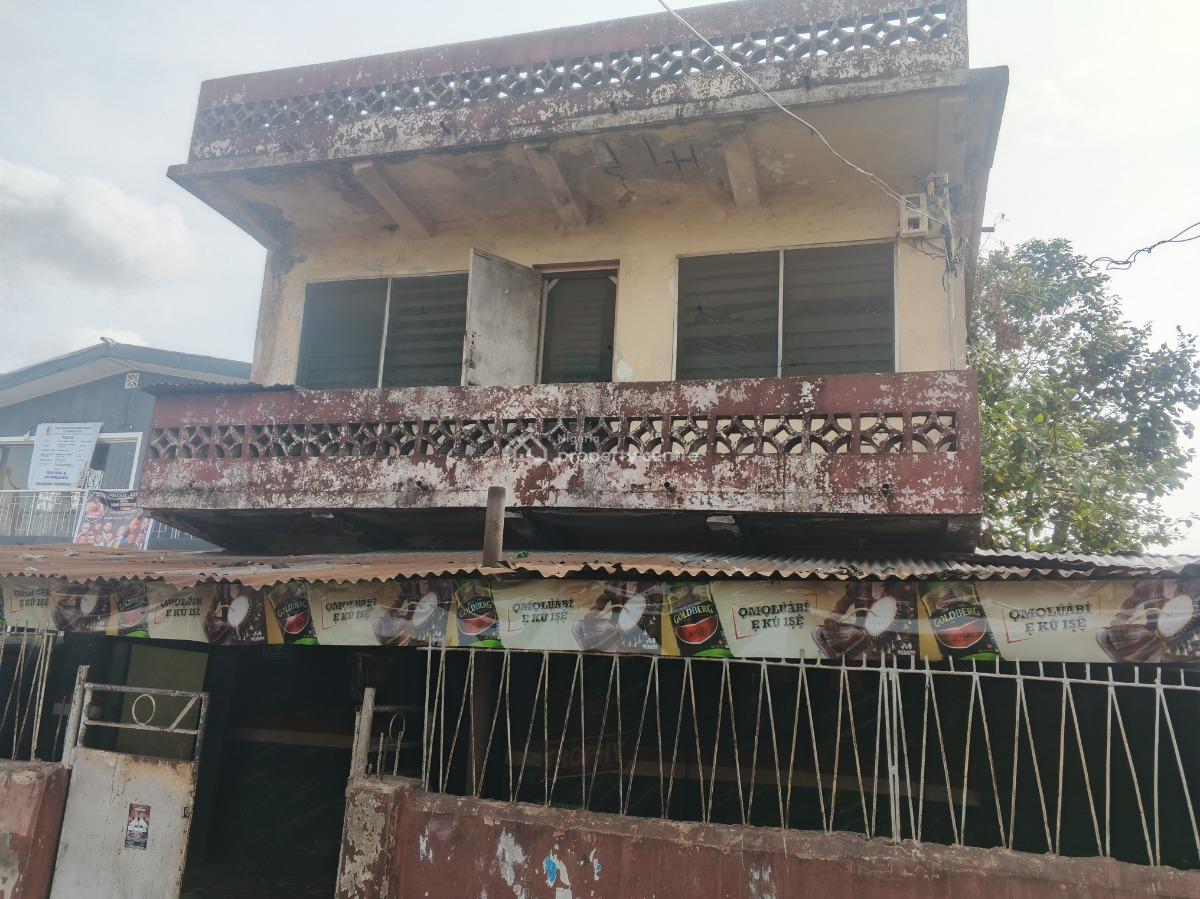 a Tenement Story Building with About 12 Rooms, Off Tonade Street, Ikeja, Lagos, Detached Duplex for Rent