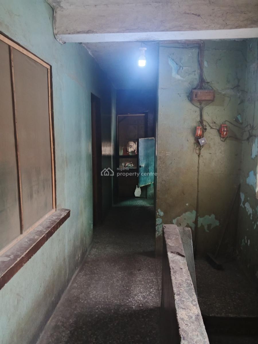 a Tenement Story Building with About 12 Rooms, Off Tonade Street, Ikeja, Lagos, Detached Duplex for Rent