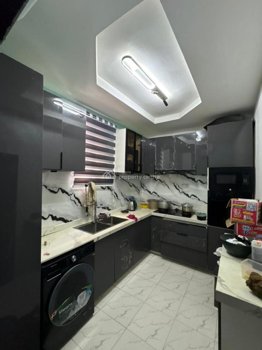 Luxury 2-bedroom Apartment with Pop Ceiling, Fitted Kitchen, Inverter, Surulere, Lagos, Flat / Apartment for Rent