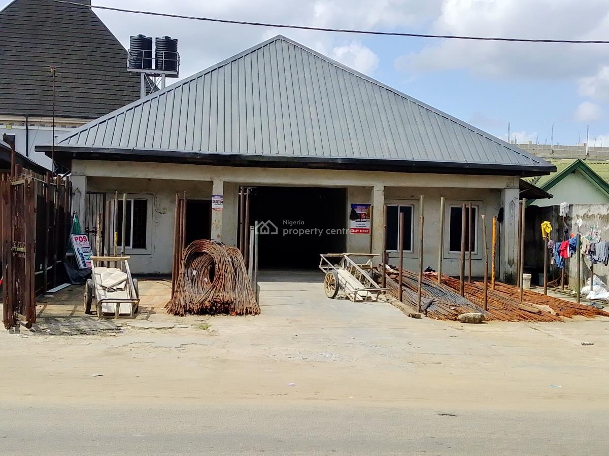 One & Half Plot of Land Directly on The Road, Shell Cooperative, Eliozu, Port Harcourt, Rivers, Commercial Land for Sale