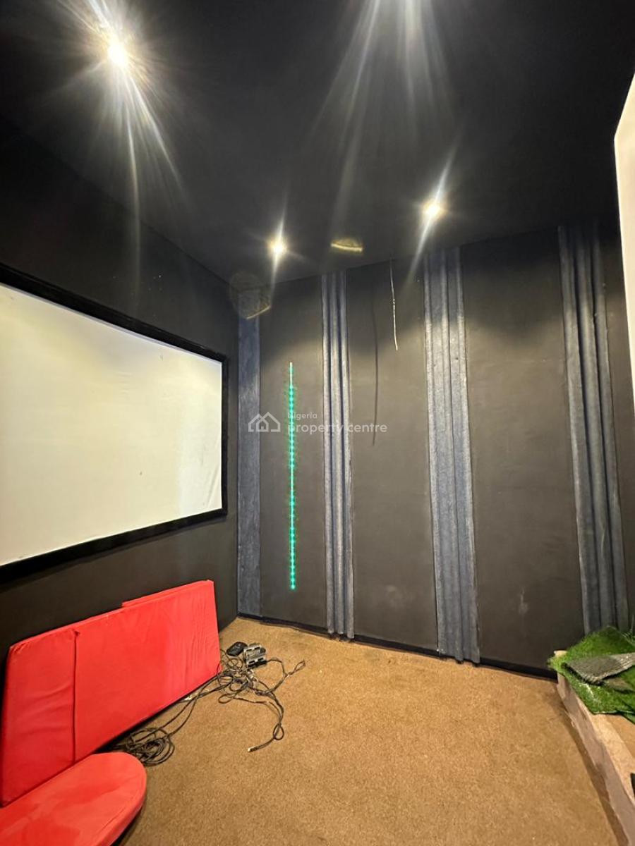 Beautiful Furnished 5 Bedroom Fully Detached Duplex + Bq,gym & Cinema, Ologolo, Lekki, Lagos, Detached Duplex for Sale