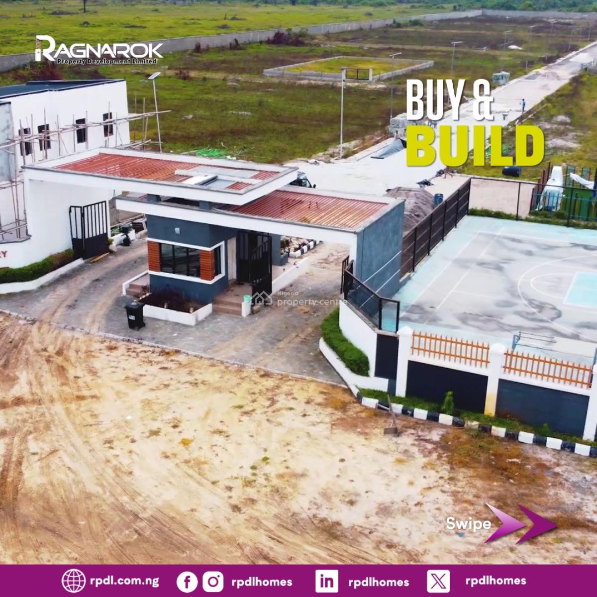 Buy and Build Land with C of O, Westbury Homes, Bogije, Ibeju Lekki, Lagos, Residential Land for Sale