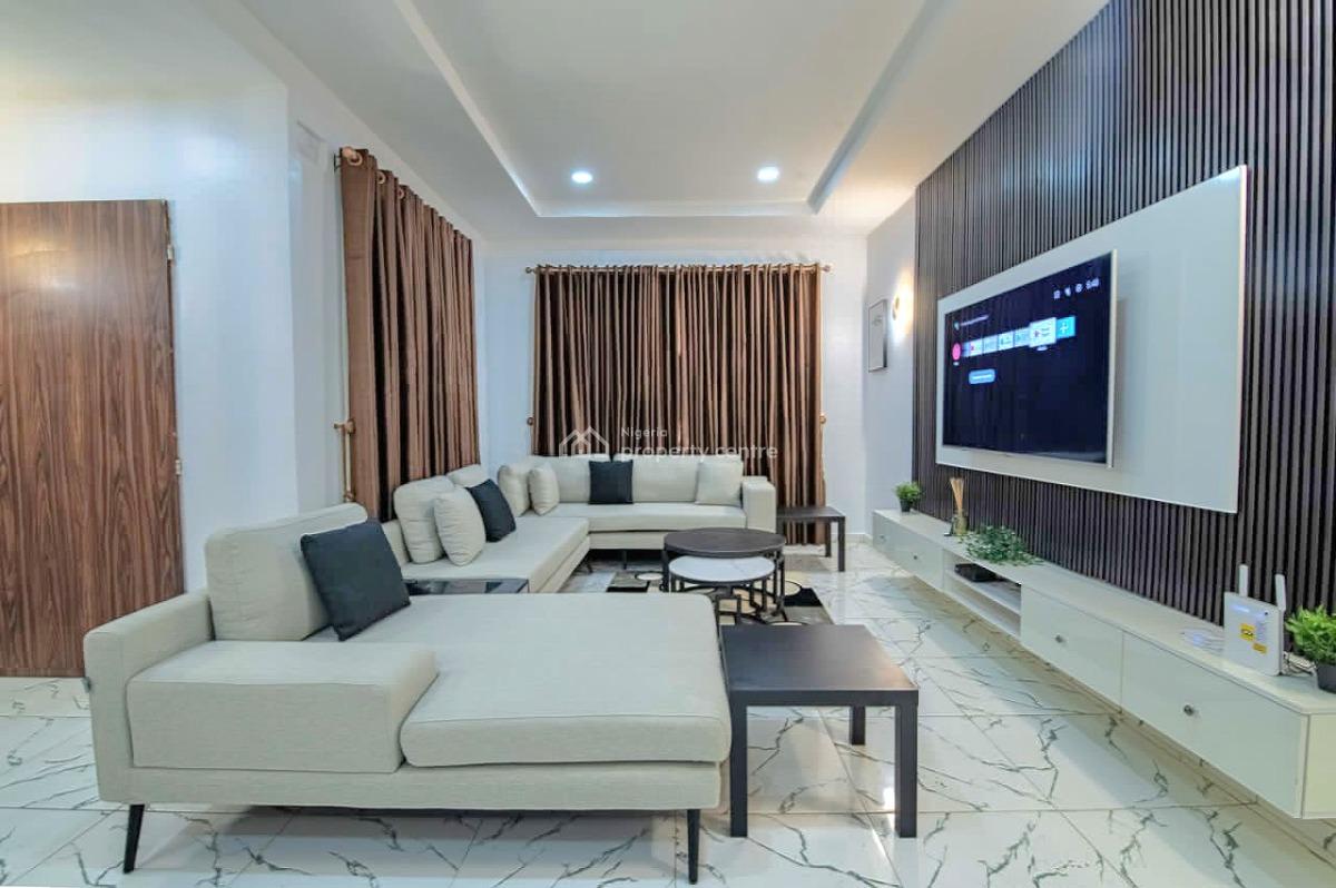 Furnished & Luxury 4-bedroom Terrace Duplex + Bq, Guzape District, Abuja, Terraced Duplex for Rent