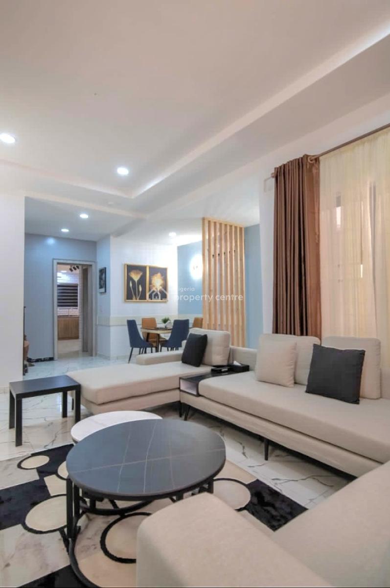 Furnished & Luxury 4-bedroom Terrace Duplex + Bq, Guzape District, Abuja, Terraced Duplex for Rent