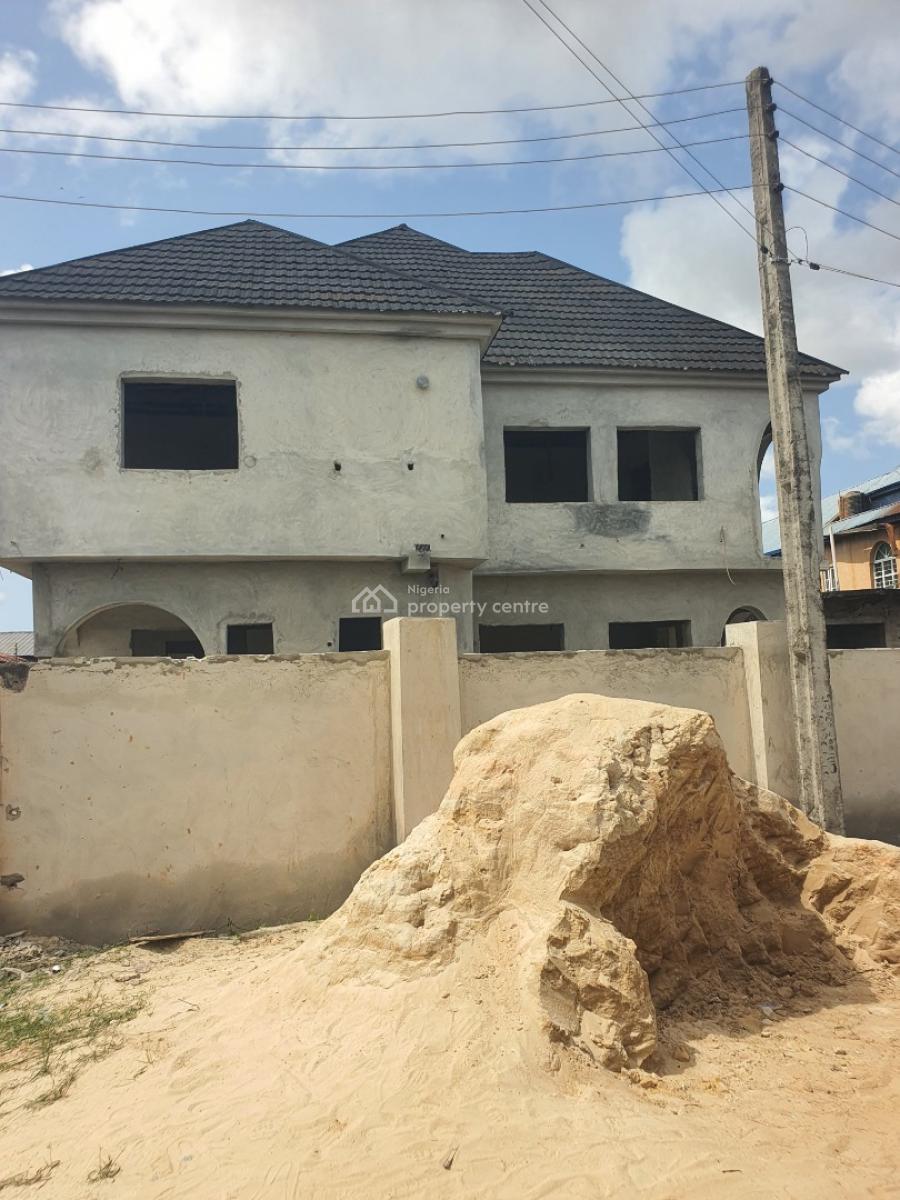 4 Units of 3 Bedrooms Flat at Carcase Finished, Badore, Ajah, Lagos, Flat / Apartment for Sale