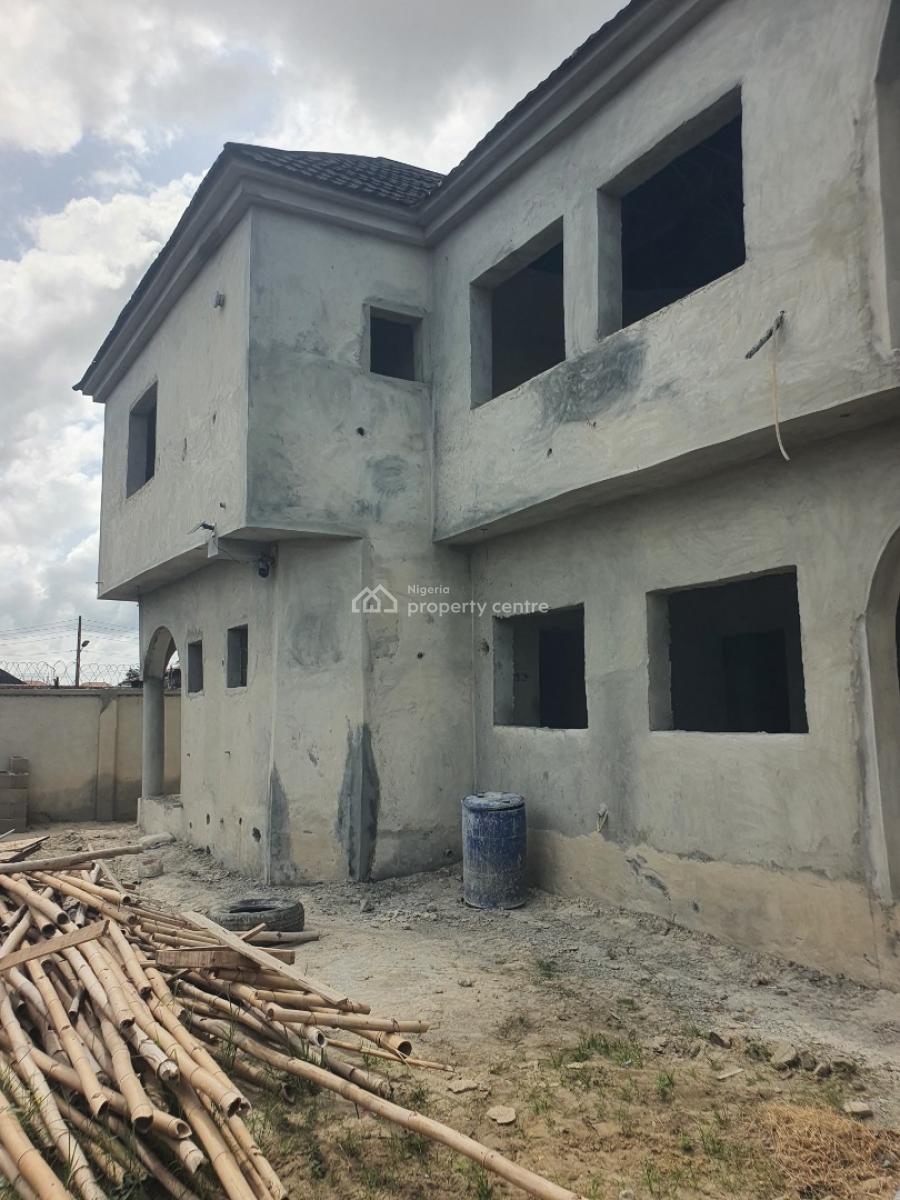 4 Units of 3 Bedrooms Flat at Carcase Finished, Badore, Ajah, Lagos, Flat / Apartment for Sale