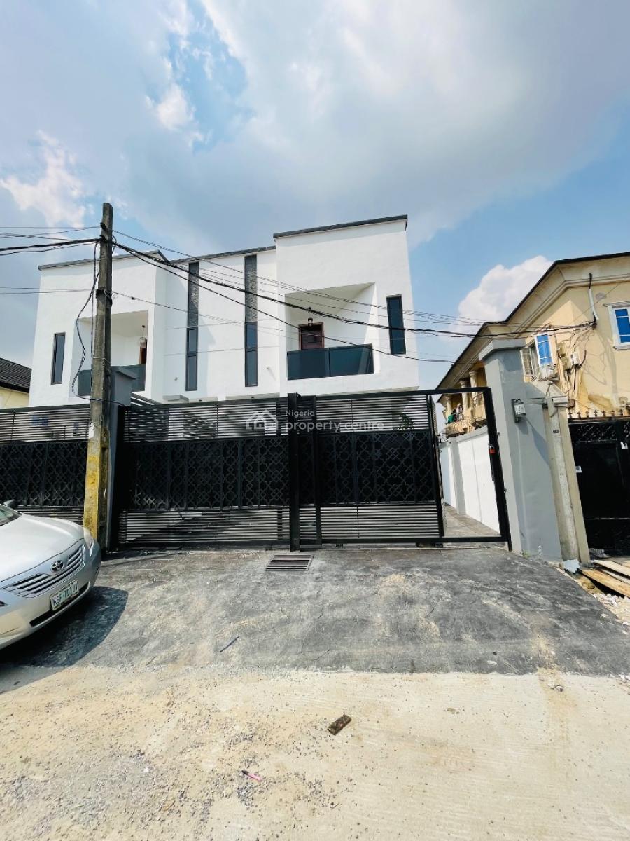 Magnificently Built 4 Bedroom Semi Detached Duplex, Gbagada, Lagos, Semi-detached Duplex for Sale