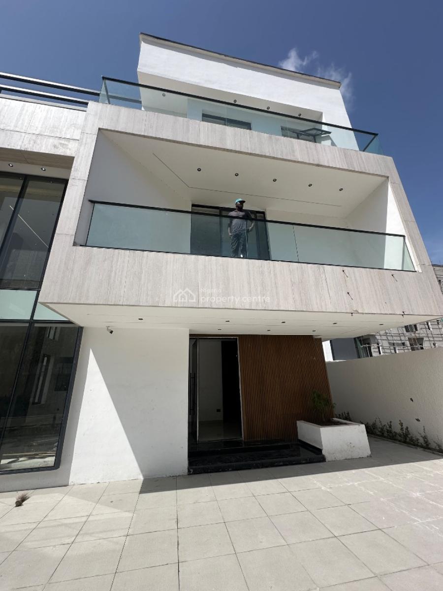 Modern 6 Bedroom Fully Detached Duplex with Cinema, Pool, Elevator, Sol, Lagoon District, Lekki Phase 1, Lekki, Lagos, Detached Duplex for Sale