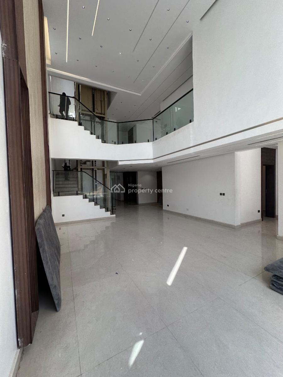 Modern 6 Bedroom Fully Detached Duplex with Cinema, Pool, Elevator, Sol, Lagoon District, Lekki Phase 1, Lekki, Lagos, Detached Duplex for Sale