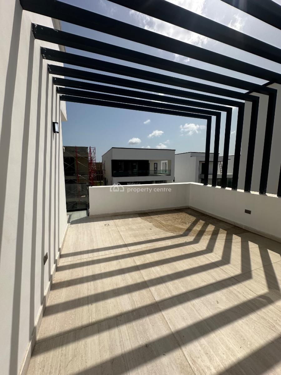 Modern 6 Bedroom Fully Detached Duplex with Cinema, Pool, Elevator, Sol, Lagoon District, Lekki Phase 1, Lekki, Lagos, Detached Duplex for Sale