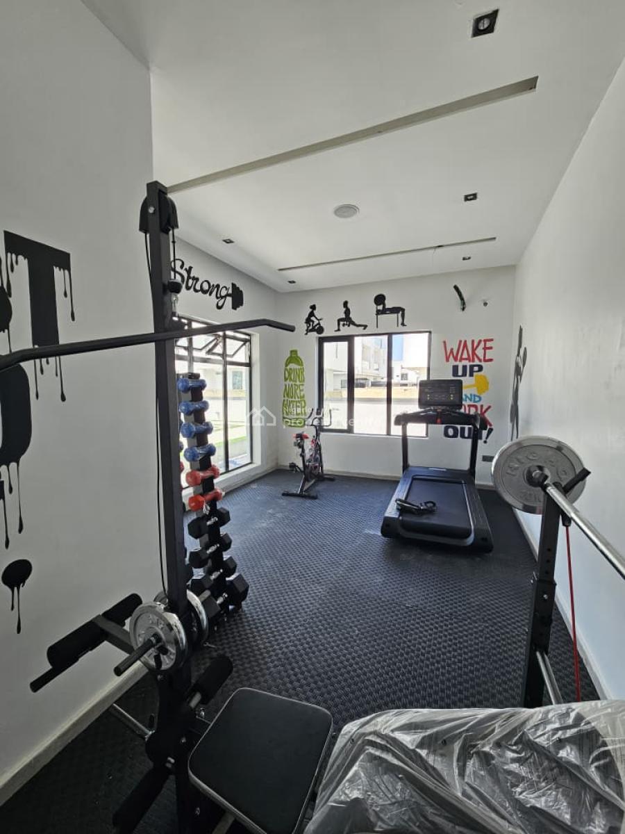 Stunning Luxury 7 Bedroom Fully Detached Duplex + Gym in a Secure Estate, Ikate, Lekki, Lagos, Detached Duplex for Sale