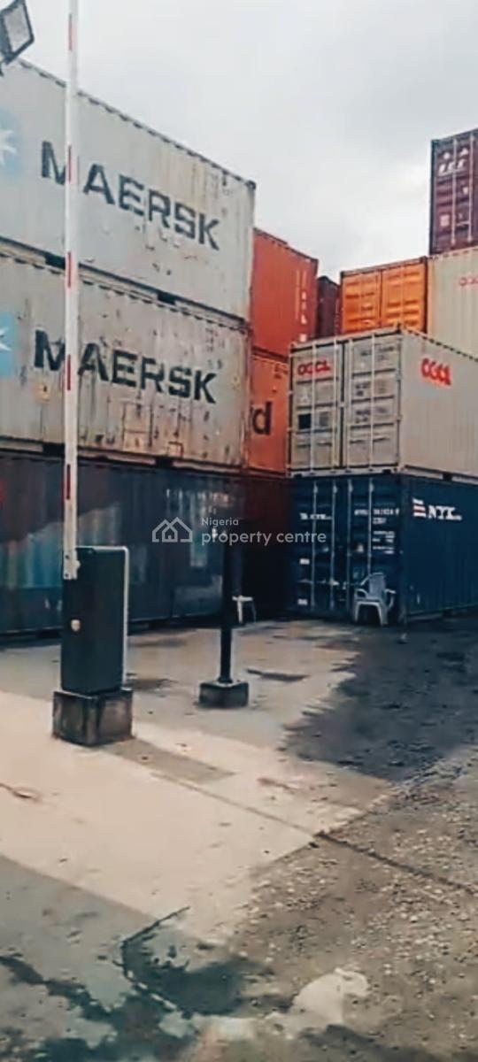 Container Terminal Measuring 1 Acre, Amuwo Odofin, Lagos, Warehouse for Sale