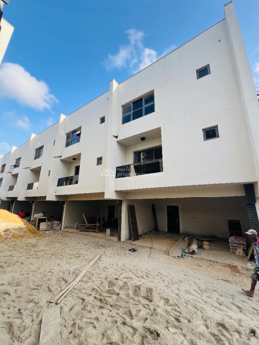 Lovely Built 4 Bedroom Terrace Duplex Plus Bq, with C of O, Surulere, Lagos, Terraced Duplex for Sale