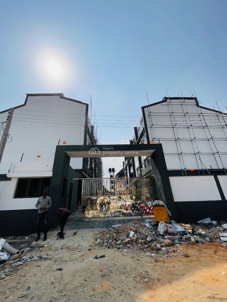 Top Quality 4 Bedroom Terrace Duplex with a Bq in a Secured Estate., Gbagada, Lagos, Terraced Duplex for Sale