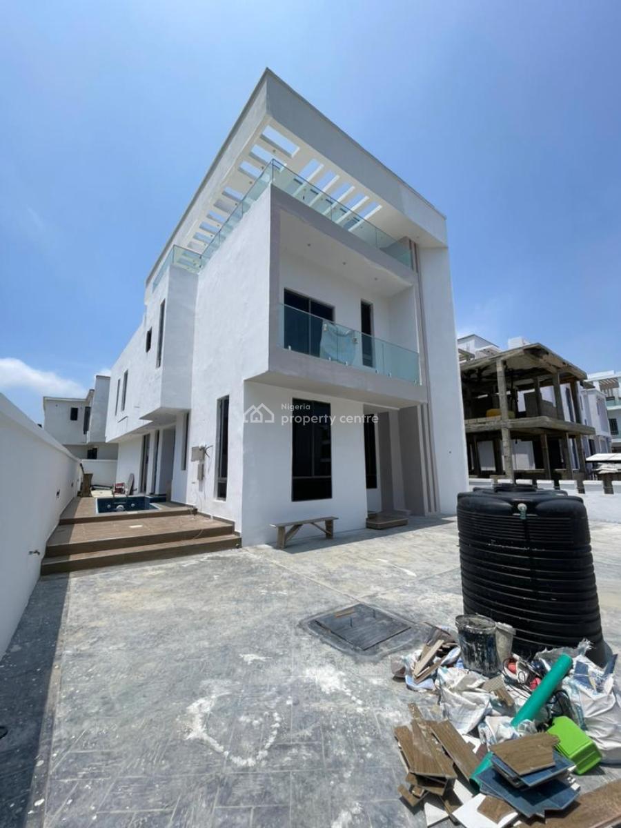 Luxury 5 Bedroom Fully Detached Duplex with a Bq, Pool, & Cinema, Megamound Estate, Lekki County Homes, Ikota, Lekki, Lagos, Detached Duplex for Sale