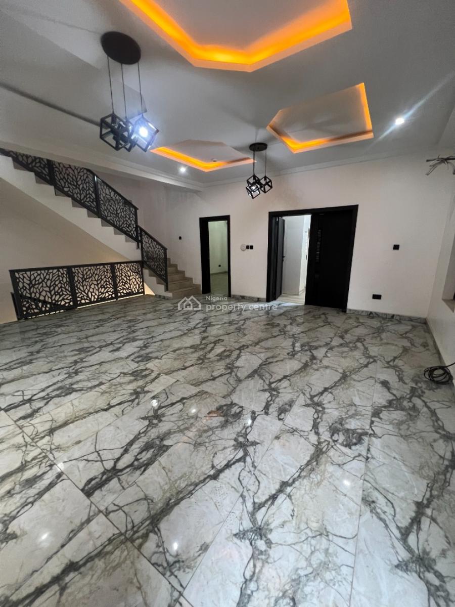 4 Bedroom Terrace Duplex with 5kva Inverter and a Room Bq, Ilasan, Lekki, Lagos, Terraced Duplex for Sale